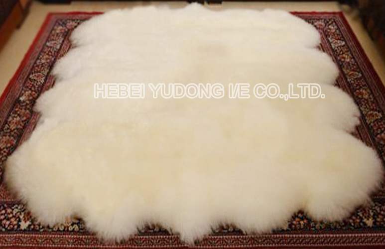 Lambskin Eight Pelts Rug