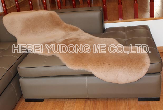 Sheared Lambskin Double Pelt Rug